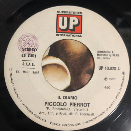 Il Diario – Piccolo Pierrot  (7", Italy - 1978)