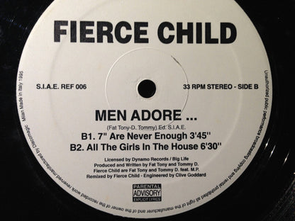 Fierce Child – Men Adore... (12", Italy - 1995)