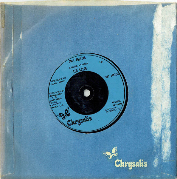 Leo Sayer – More Than I Can Say (7", UK - 1980)