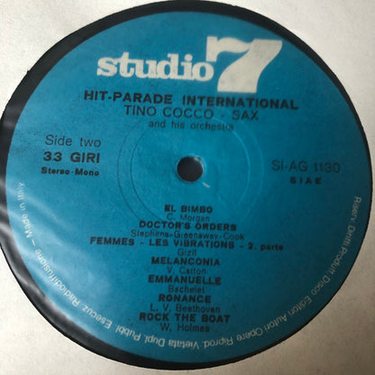 Tino Cocco – Hit Parade International (LP, Italy - 1973)