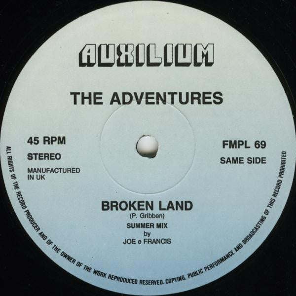 The Adventures – Broken Land (12" - 1988)