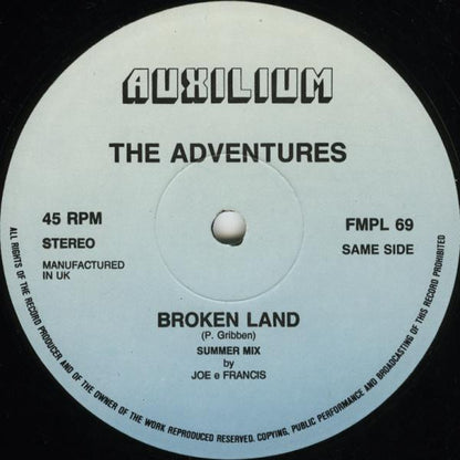 The Adventures – Broken Land (12" - 1988)