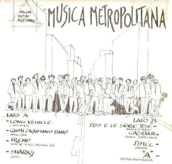 Various – Musica Metropolitana (LP, Compilation, Italy - 1985)