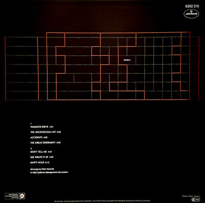 Peter Hammill – Enter K (LP, Album, Germany - 1982)