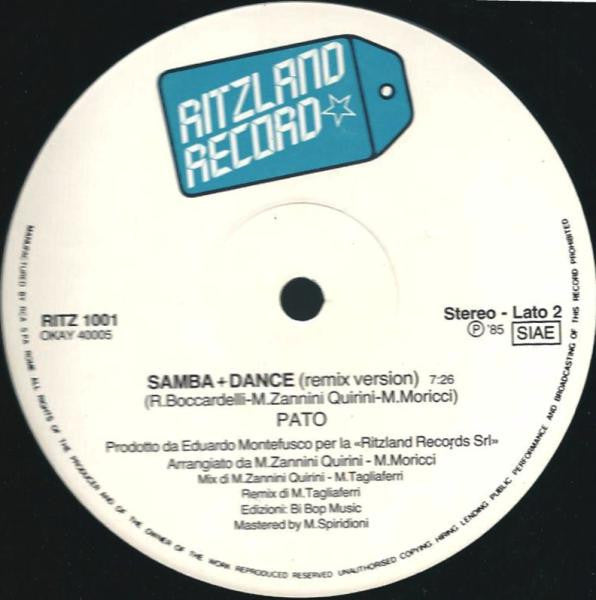 Pato (13) – Samba+Dance (12", Italy - 1985)