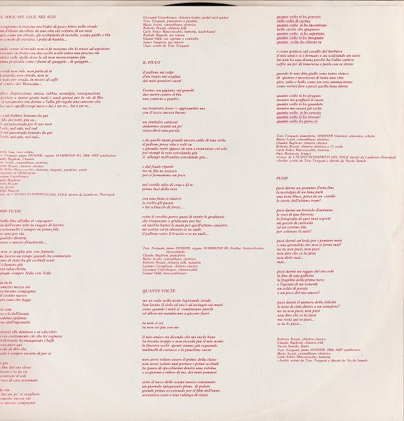 Claudio Baglioni – Solo (LP, Album, Italy - 1977)