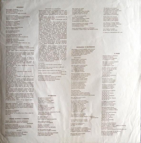 Armando Marra – Portame A' Casa Mia (LP, Album, Italy)
