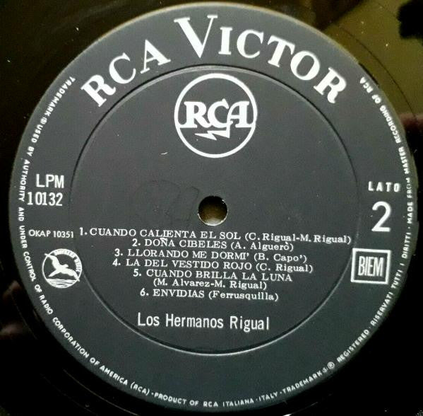 Los Hermanos Rigual – Los Hermanos Rigual (LP, Album, Italy - 1963)