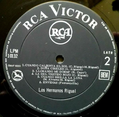 Los Hermanos Rigual – Los Hermanos Rigual (LP, Album, Italy - 1963)