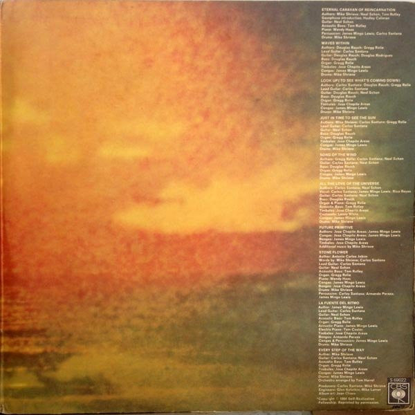 Santana – Caravanserai (LP, Album, Italy - 1972)