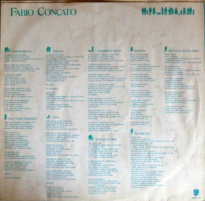 Fabio Concato – Fabio Concato (LP, Album, Italy - 1982)