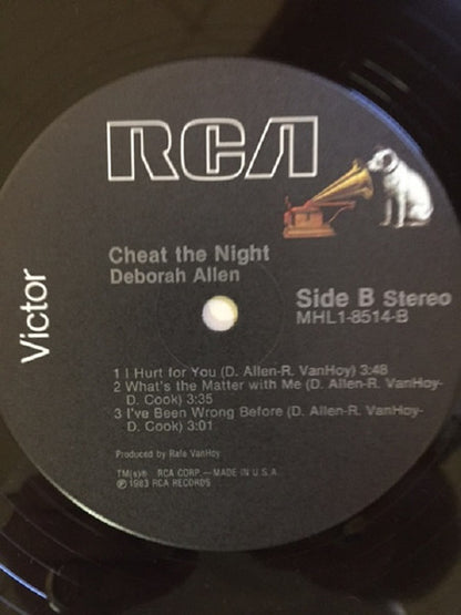 Deborah Allen – Cheat The Night (LP, US - 1983)
