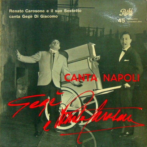 Renato Carosone E Il Suo Sestetto – Canta Napoli (7", Italy - 1957)