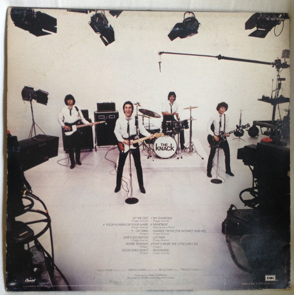 The Knack (3) – Get The Knack (LP, Album, Italy - 1979)