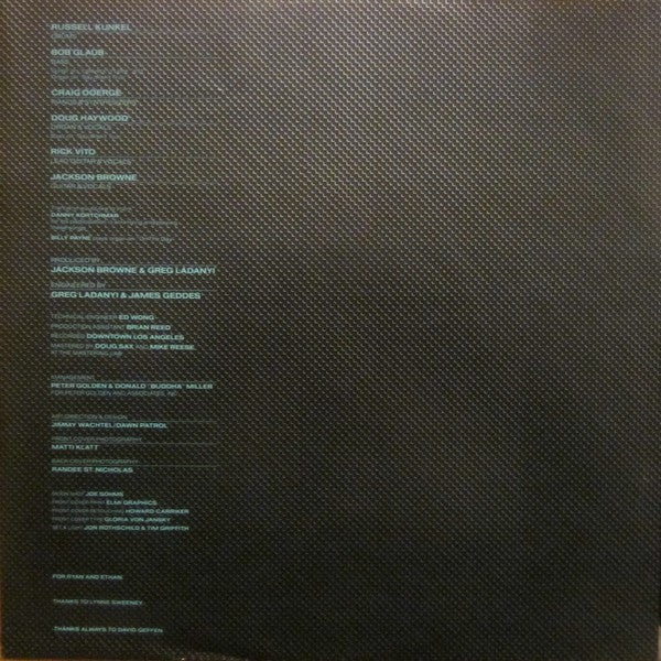 Jackson Browne – Lawyers In Love (LP, Album, Italy - 1983)