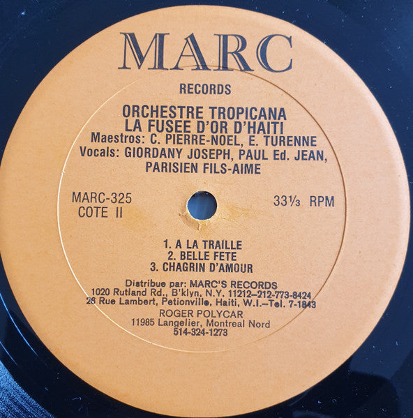Orchestre Tropicana – Outside (LP, Album, US - 1980)