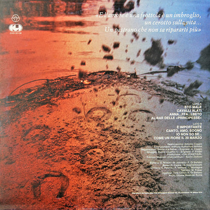Alberto Cheli – Cavalli Alati (LP, Album, Italy - 1979)