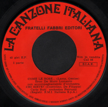 Various – La Canzone Italiana - N° 8 (7", Italy - 1970)