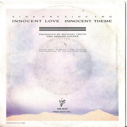 Sandra – Innocent Love (7", Italy - 1986)
