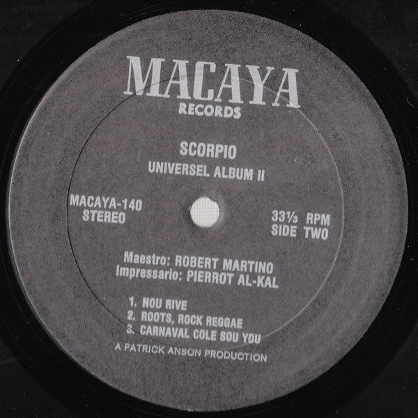 Scorpio Universel – Album II (LP, Album, US - 1978)