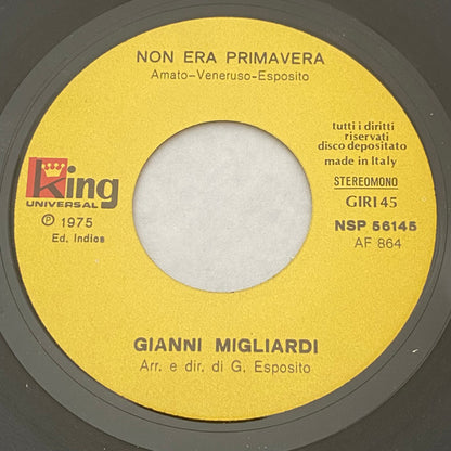 Gianni Migliardi – Sei Stata Tu (7", Italy - 1975)