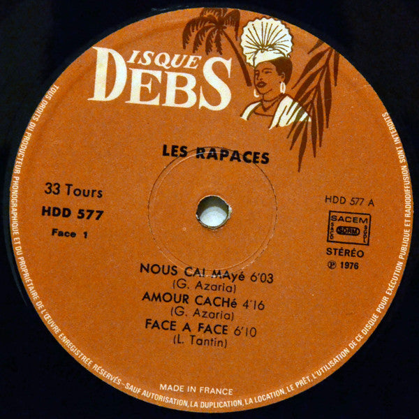 Les Rapaces – Les Rapaces (LP, France - 1976)