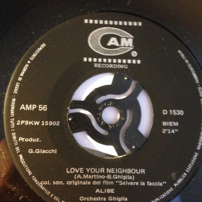 Benedetto Ghiglia – Salvare La Faccia (7", Italy - 1969)