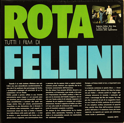 Nino Rota – Tutti I Film Di Fellini (LP, Compilation, Italy - 1974)