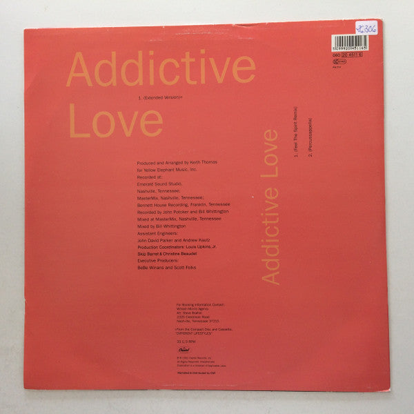 Bebe & Cece Winans – Addictive Love (12", Europe - 1991)