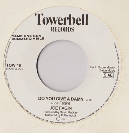 Joe Fagin – Why Don't We Spend The Night (7", Italy - 1984)