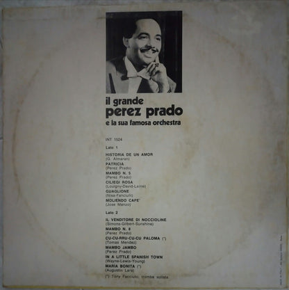 Perez Prado And His Orchestra – Il Grande Perez Prado E La Sua Famosa Orchestra (LP, Compilation, Italy - 1972)
