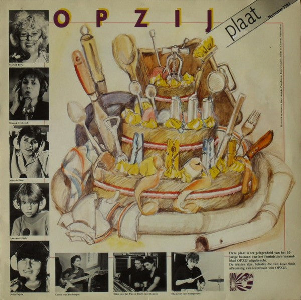 Various – Opzij Plaat (LP, Netherlands - 1982)