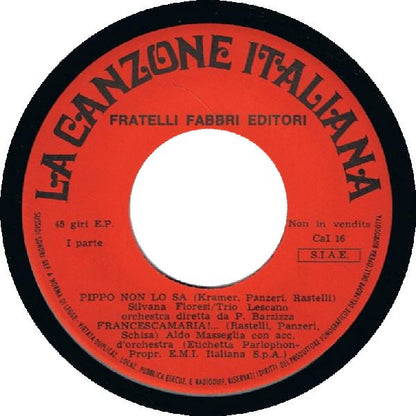 Various – La Canzone Italiana - N° 16 (7", Italy - 1970)