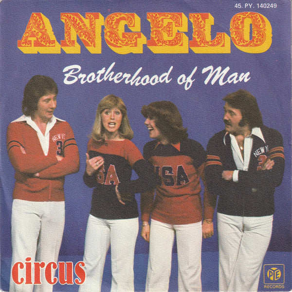 Brotherhood Of Man – Angelo (7", France - 1977)