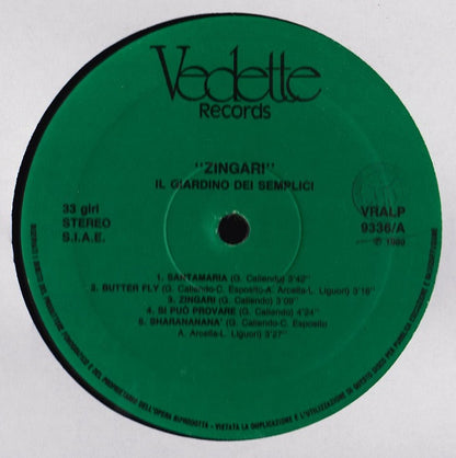 Il Giardino Dei Semplici – Zingari (LP, Album, Italy - 1989)