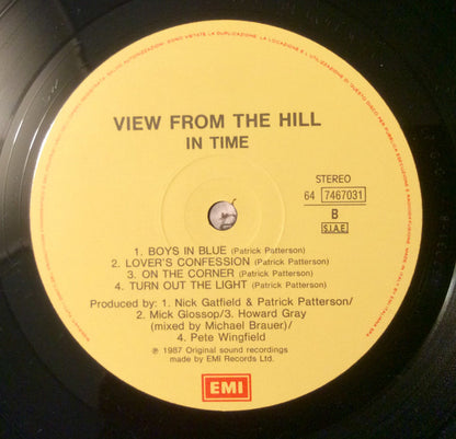 View From The Hill – In Time (LP, Album, Italy - 1987)