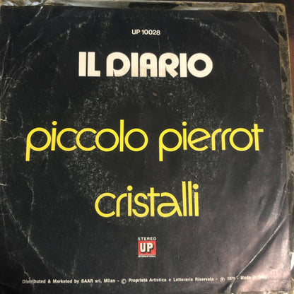 Il Diario – Piccolo Pierrot  (7", Italy - 1978)