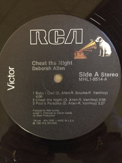 Deborah Allen – Cheat The Night (LP, US - 1983)