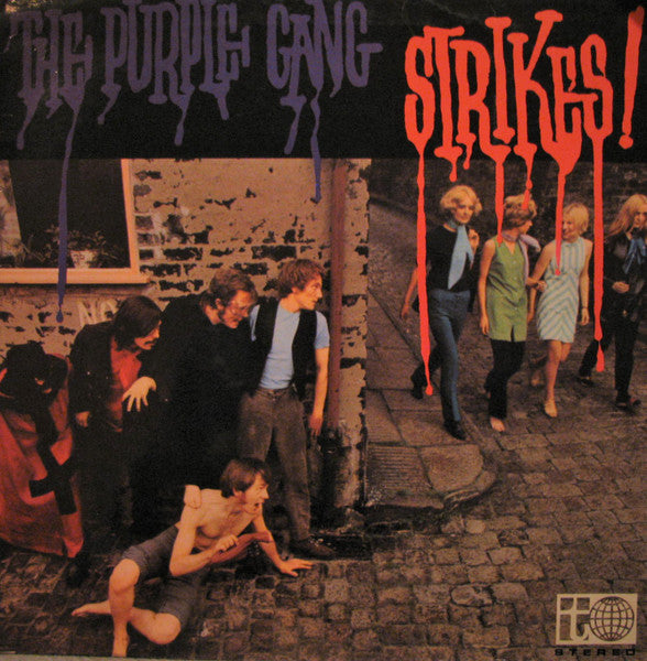 The Purple Gang – The Purple Gang Strikes! (LP, Italy)