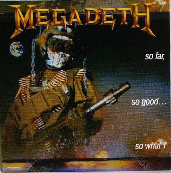 Megadeth – So Far, So Good... So What! (LP, Album, Italy - 1988)