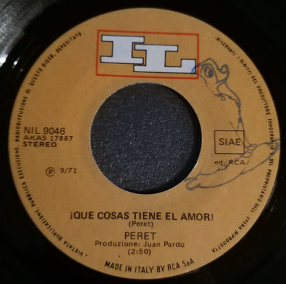 Peret – Borriquito / Qué Cosas Tienne El Amor! (7", Italy - 1971)