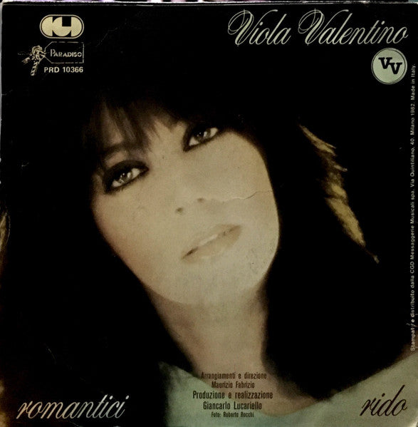 Viola Valentino – Romantici (7", Italy - 1982)