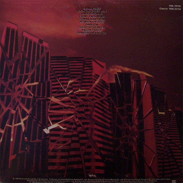The Angels – Two Minute Warning (LP, Album, Australia - 1984)