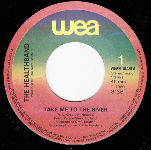 The Healthband – Take Me To The River (7", Netherlands - 1980)