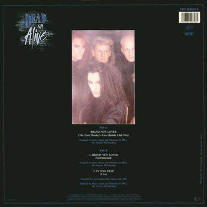 Dead Or Alive – Brand New Lover (12", Europe - 1986)