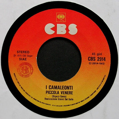 I Camaleonti – Piccola Venere (7", Italy - 1975)