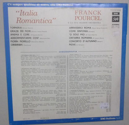 Franck Pourcel Et Son Grand Orchestre – Italia Romantica (LP, Album, Reissue, Italy)