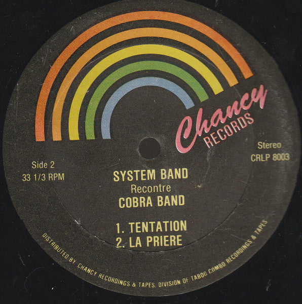System Band (2), Cobra Band – System Band Rencontre Cobra Band (12", Album, US - 1980)