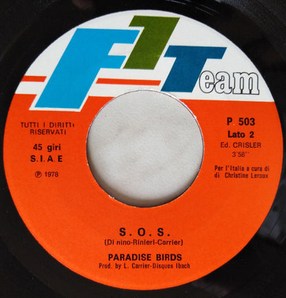 Paradise Birds – I Am A Song (7", Italy - 1978)