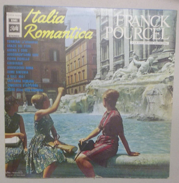 Franck Pourcel Et Son Grand Orchestre – Italia Romantica (LP, Album, Reissue, Italy)